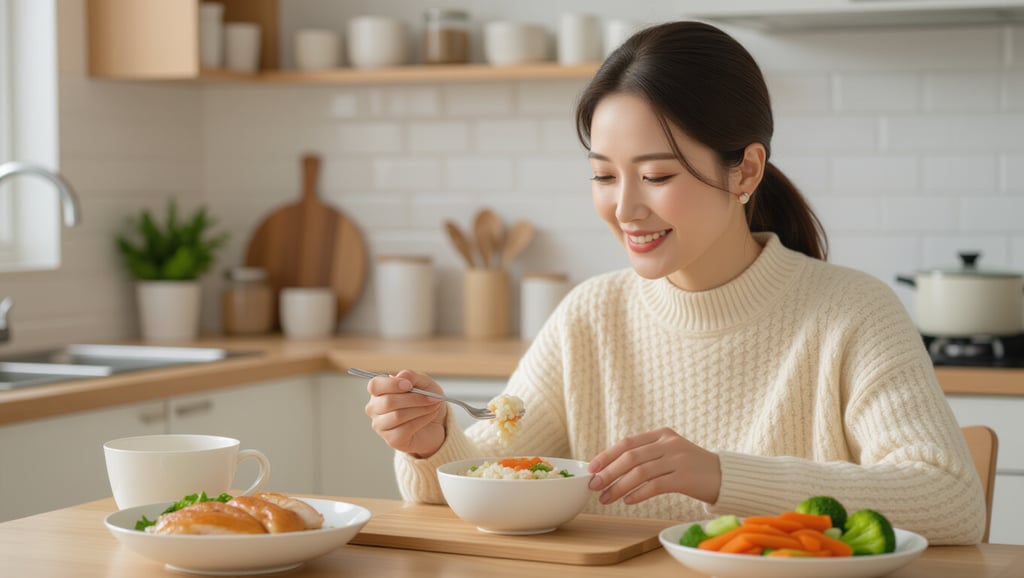 40대 이상 건강 관리: 노화 방지, 나잇살, 근감소증 식단 전략 3 🍚 나잇살 & 근감소증 예방, 탄수화물 똑똑하게 먹는 법