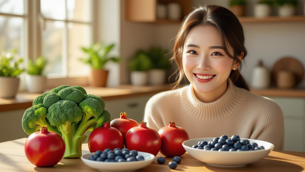 노화 지연과 염증 관리, 슈퍼푸드로 젊음 유지하는 과학적 식단 전략 1 📋 항산화 슈퍼푸드, 노화 지연의 핵심