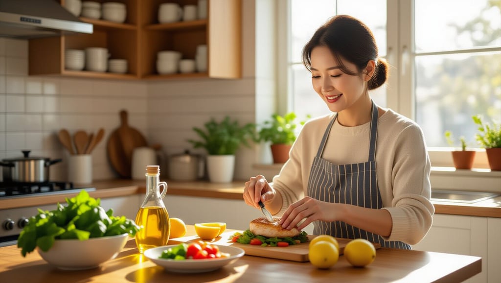 50대 건강부터 간식까지, 저당 저지방 식단 완벽 가이드 6 🍳 맛과 건강을 동시에 잡는 저당 저지방 레시피