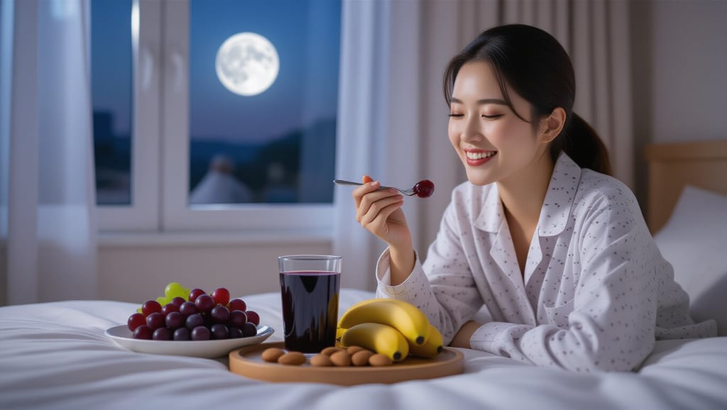 🍽️ 멜라토닌이 풍부한 음식들