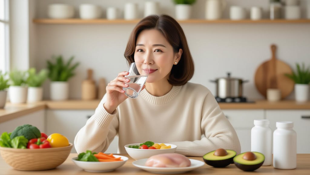 중년 건강 지키는 간헐적 단식: 복부 지방, 혈당 관리 실천 가이드 5 🍎 중년 맞춤 식단 전략