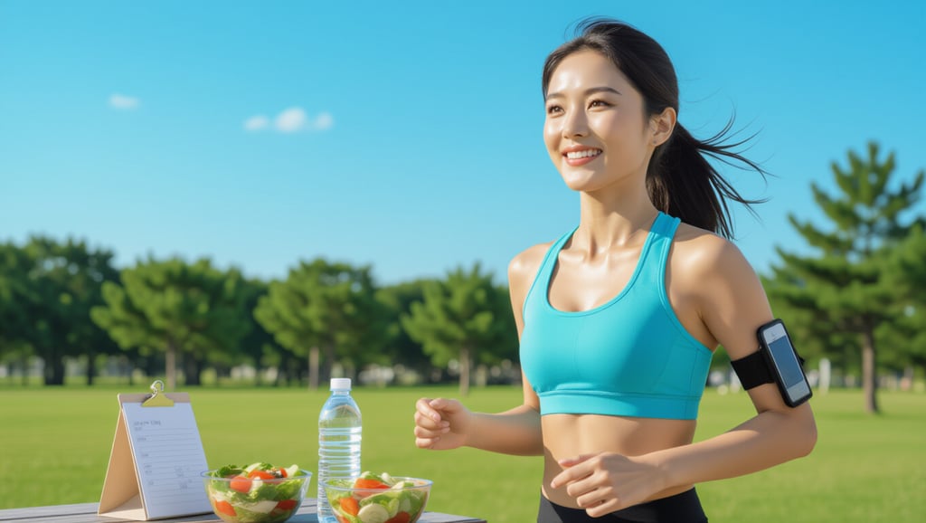 중년 건강 지키는 간헐적 단식: 복부 지방, 혈당 관리 실천 가이드 6 🏃♀️ 생활 습관 & 운동 루틴 병행