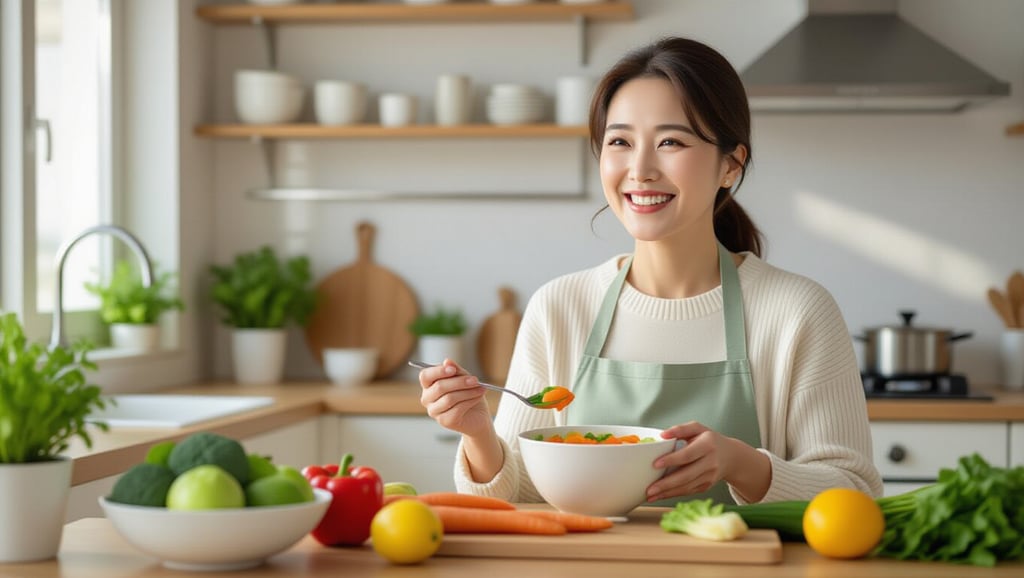 🥗 튼튼한 면역력, 식단이 핵심이에요!