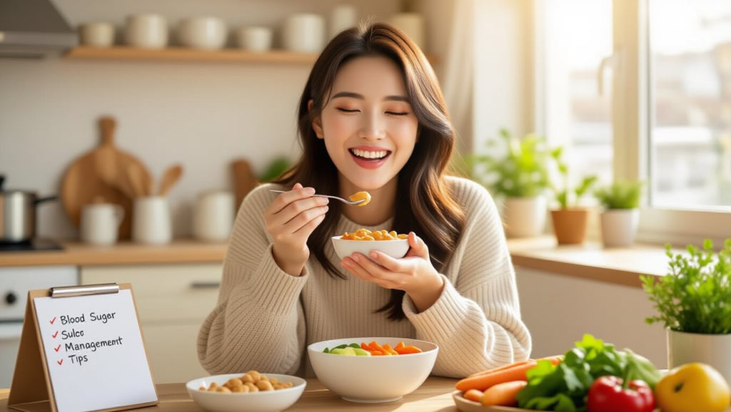 📝 식사 전후 스마트 루틴으로 혈당 관리