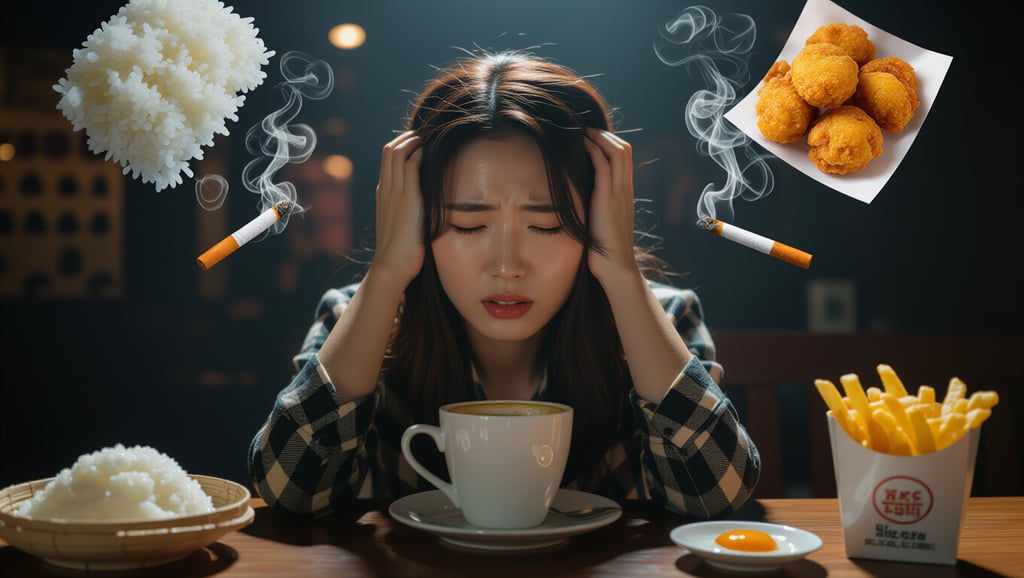 탈모 예방 식단: 건강한 모발을 위한 완벽 가이드 4 ⚠️ 피해야 할 식습관: 모발 건강의 적