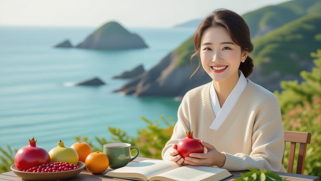 🌸 갱년기 증상 완화와 노화 방지, 제주 식재료로!