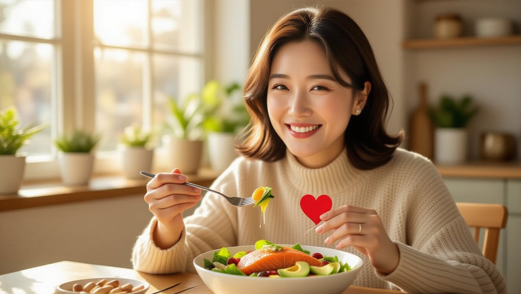 💖 혈관 건강 지킴이! 갱년기 건강한 지방 섭취