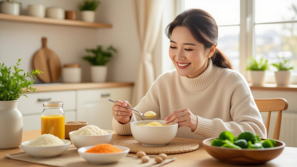 💪 근육과 기분 UP! 갱년기 단백질 섭취법