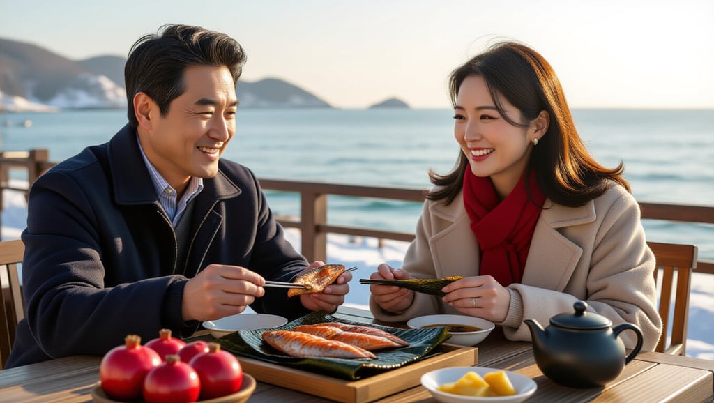 중년 겨울 건강 지키는 제철 음식 TOP 5: 면역력부터 뼈 건강까지 3 💪 혈관 & 뼈 건강 지키는 제철 식재료