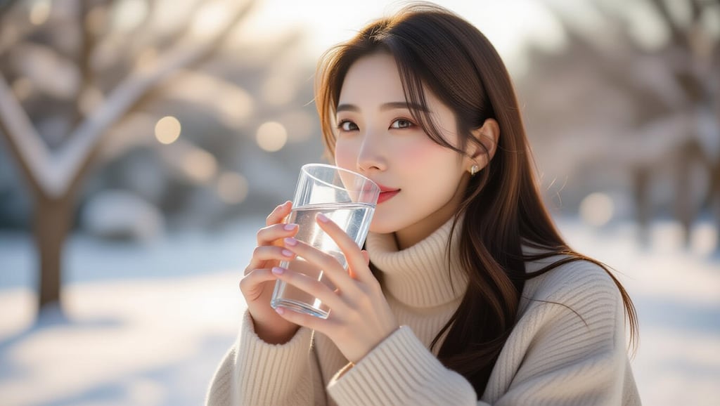 겨울철 두피·피부 건조, 가려움 잡는 근본 원인부터 맞춤 관리법 8 🍎 내부에서부터 개선하는 겨울철 피부 건강을 위한 식단 전략