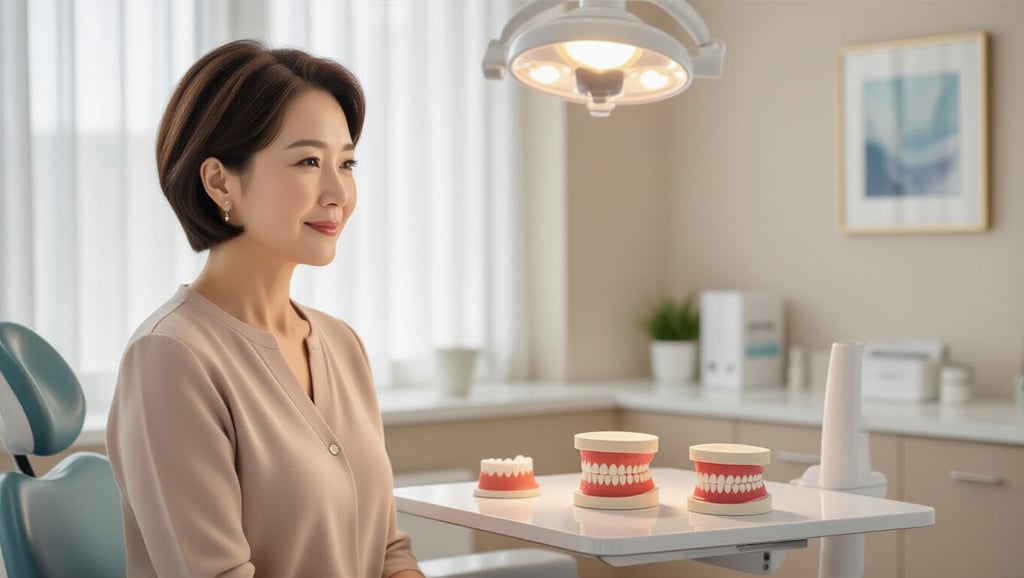 ⚖️ 임플란트 vs 틀니, 중년층을 위한 현명한 선택