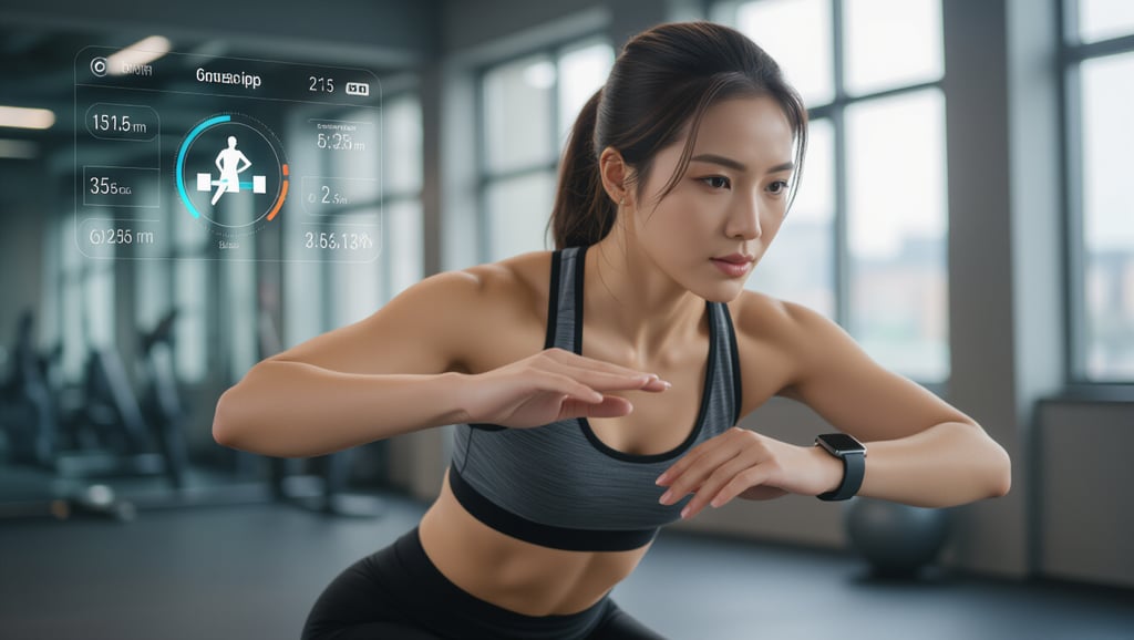 🎯 AI 동작 인식으로 운동 정확도를 높여요